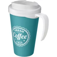   Cana de voiaj, 350 ml, 13,5x16,5xø5,5 cm, Americano, 20SEP0768, Polipropilena, Albastru, Alb