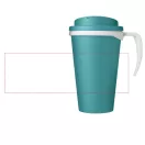 Cana de voiaj, 350 ml, 13,5x16,5xø5,5 cm, Americano, 20SEP0767, Polipropilena, Albastru