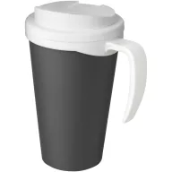   Cana de voiaj, 350 ml, 13,5x16,5xø5,5 cm, Americano, 20SEP0774, Polipropilena, Gri, Alb