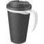 Cana de voiaj, 350 ml, 13,5x16,5xø5,5 cm, Americano, 20SEP0773, Polipropilena, Gri