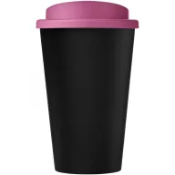   Cana de voiaj, 350 ml, 15.5xØ 9.5 cm, Americano, 20IUN0709, Negru, Roz, Polipropilena