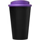 Cana de voiaj, 350 ml, 15.5xØ 9.5 cm, Americano, 20IUN0710, Negru, Violet, Polipropilena
