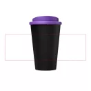 Cana de voiaj, 350 ml, 15.5xØ 9.5 cm, Americano, 20IUN0710, Negru, Violet, Polipropilena