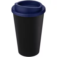   Cana de voiaj, 350 ml, 15.5xØ 9.5 cm, Americano, 20IUN0702, Negru, Albastru, Polipropilena