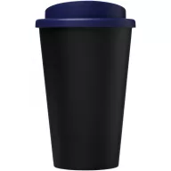   Cana de voiaj, 350 ml, 15.5xØ 9.5 cm, Americano, 20IUN0702, Negru, Albastru, Polipropilena