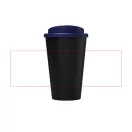 Cana de voiaj, 350 ml, 15.5xØ 9.5 cm, Americano, 20IUN0702, Negru, Albastru, Polipropilena