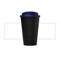   Cana de voiaj, 350 ml, 15.5xØ 9.5 cm, Americano, 20IUN0702, Negru, Albastru, Polipropilena