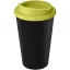 Cana de voiaj, 350 ml, 15.5xØ 9.5 cm, Americano, 20IUN0706, Negru, Verde, Polipropilena