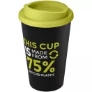 Cana de voiaj, 350 ml, 15.5xØ 9.5 cm, Americano, 20IUN0706, Negru, Verde, Polipropilena
