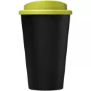 Cana de voiaj, 350 ml, 15.5xØ 9.5 cm, Americano, 20IUN0706, Negru, Verde, Polipropilena