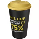 Cana de voiaj, 21MAR1918, 350 ml, 15.5xØ 9.5 cm, Americano, Polipropilena, Galben