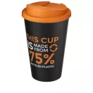 Cana de voiaj, 21MAR1913, 350 ml, 15.5xØ 9.5 cm, Americano, Polipropilena, Portocaliu