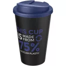 Cana de voiaj, 21MAR1907, 350 ml, 15.5xØ 9.5 cm, Americano, Polipropilena, Albastru