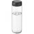 Sticla sport pentru apa, 850 ml, 22,6xø6,35 cm, H2O, 20SEP0747, Polipropilena, Plastic, Transparent, Negru