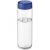 Sticla sport pentru apa, 850 ml, 22,6xø6,35 cm, H2O, 20SEP0740, Polipropilena, Plastic, Transparent, Albastru