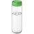 Sticla sport pentru apa, 850 ml, 22,6xø6,35 cm, H2O, 20SEP0741, Polipropilena, Plastic, Transparent, Verde