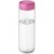 Sticla sport pentru apa, 850 ml, 22,6xø6,35 cm, H2O, 20SEP0744, Polipropilena, Plastic, Transparent, Roz