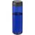 Sticla sport pentru apa, 850 ml, 22,6xø6,35 cm, H2O, 20SEP0735, Polipropilena, Plastic, Albastru, Negru
