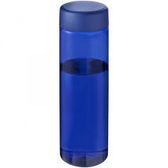   Sticla sport pentru apa, 850 ml, 22,6xø6,35 cm, H2O, 20SEP0734, Polipropilena, Plastic, Albastru