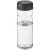 Sticla sport pentru apa, 650 ml, 20,5xø6,35 cm, H2O, 20SEP0695, Polipropilena, Plastic, Transparent, Negru