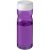 Sticla sport pentru apa, 650 ml, 20,5xø6,35 cm, H2O, 20SEP0688, Polipropilena, Plastic, Violet, Alb
