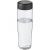 Sticla sport pentru apa, 700 ml, 22xø6,35 cm, H2O, 20SEP0719, Polipropilena, Plastic, Transparent, Negru