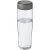 Sticla sport pentru apa, 700 ml, 22xø6,35 cm, H2O, 20SEP0720, Polipropilena, Plastic, Transparent, Gri