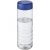 Sticla sport pentru apa, 750 ml, 21xø6,35 cm, H2O, 20SEP0725, Polipropilena, Plastic, Transparent, Albastru