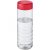 Sticla sport pentru apa, 750 ml, 21xø6,35 cm, H2O, 20SEP0729, Polipropilena, Plastic, Transparent, Rosu