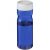 Sticla sport pentru apa, 650 ml, 20,5xø6,35 cm, H2O, 20SEP0703, Polipropilena, Plastic, Albastru, Alb