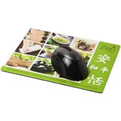   Q-Mat® rectangular mouse mat, EVA foam, laminated paper, solid black