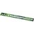 Terran 30 cm ruler with 100% recycled plastic, Recycled plastic, solid black