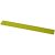 Renzo 30 cm plastic ruler, GPPS Plastic, Lime