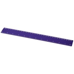 Renzo 30 cm plastic ruler, GPPS Plastic, Purple