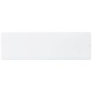 Ellison 15 cm plastic ruler with paper insert, GPPS Plastic, White