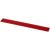 Rothko 30 cm PP ruler, PP Plastic, Red