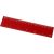 Rothko 15 cm PP ruler, PP Plastic, Red