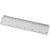 Rothko 15 cm PP ruler, PP Plastic, Transparent