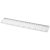 Rothko 20 cm PP ruler, PP Plastic, Transparent
