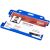 Vega plastic card holder, GPPS Plastic, Blue
