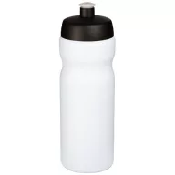   Baseline® Plus 650 ml sport bottle, HDPE Plastic, PP Plastic, White, solid black