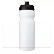   Baseline® Plus 650 ml sport bottle, HDPE Plastic, PP Plastic, White, solid black