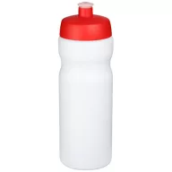   Baseline® Plus 650 ml sport bottle, HDPE Plastic, PP Plastic, White,Red  
