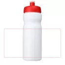 Baseline® Plus 650 ml sport bottle, HDPE Plastic, PP Plastic, White,Red  