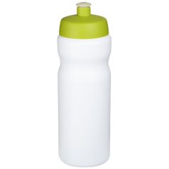   Baseline® Plus 650 ml sport bottle, HDPE Plastic, PP Plastic, White,Lime  
