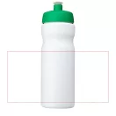 Baseline® Plus 650 ml sport bottle, HDPE Plastic, PP Plastic, White,Green  