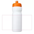 Baseline® Plus 650 ml sport bottle, HDPE Plastic, PP Plastic, White,Orange  