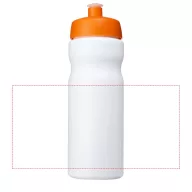   Baseline® Plus 650 ml sport bottle, HDPE Plastic, PP Plastic, White,Orange  