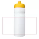Baseline® Plus 650 ml sport bottle, HDPE Plastic, PP Plastic, White,Yellow  