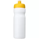 Baseline® Plus 650 ml sport bottle, HDPE Plastic, PP Plastic, White,Yellow  